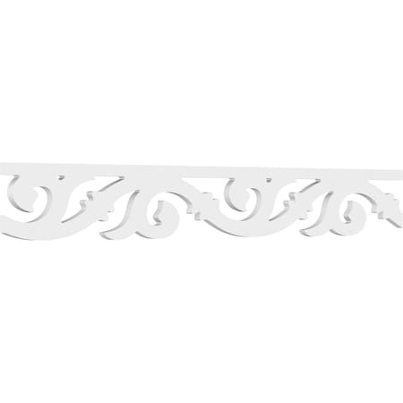 Ekena Millwork Redford Architectural Grade PVC Running Trim, 6"H x 5/8"P x 48"L RUNP06X0625X48RED